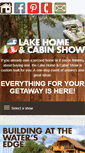 Mobile Screenshot of lakehomeandcabinshow.com